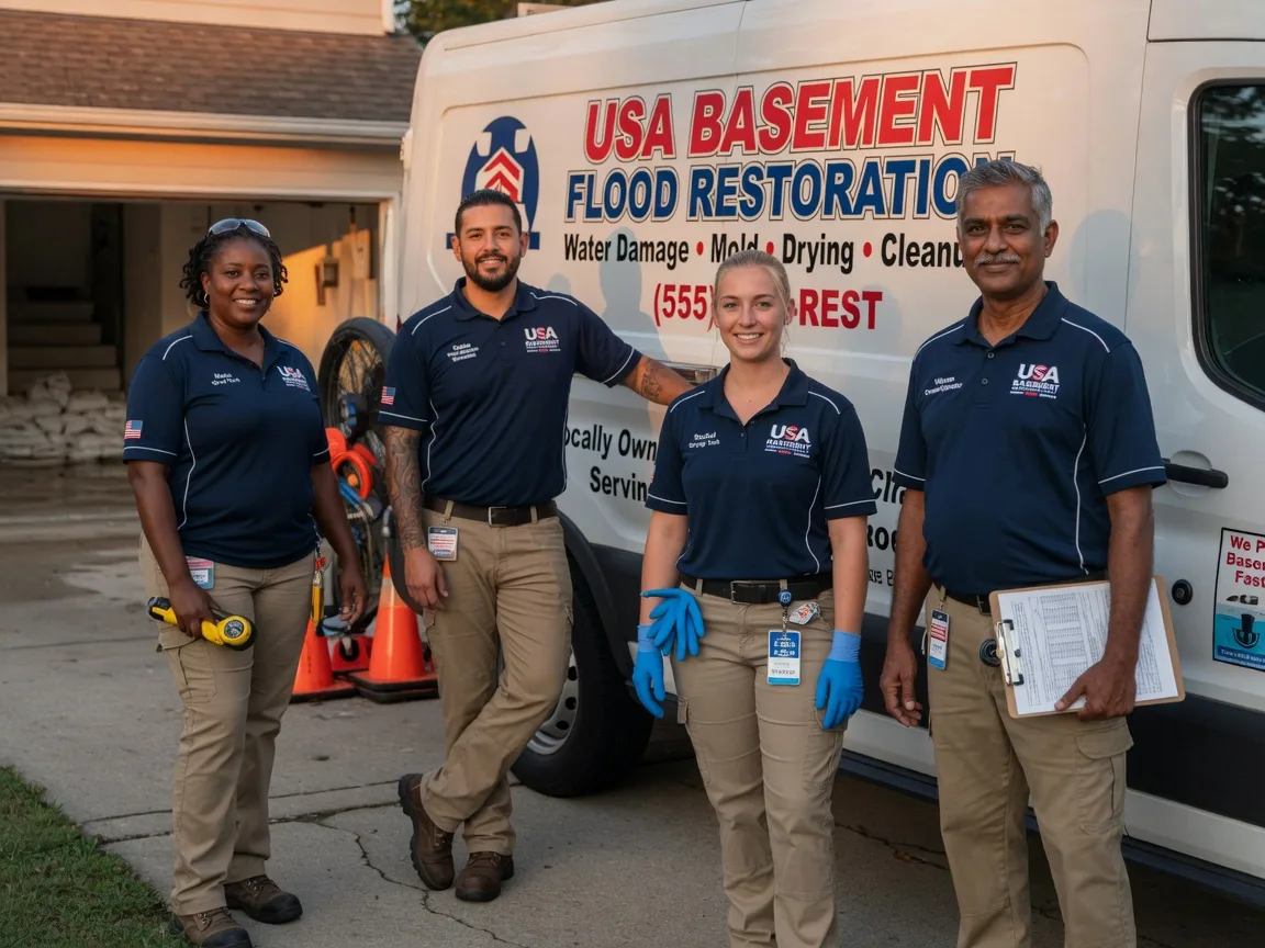 Basement Flood Cleanup company in Nellis, WV