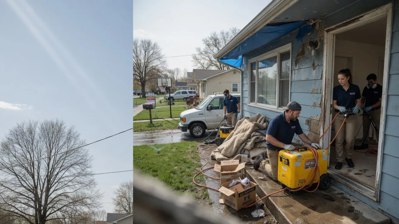 Basement Flood Cleanup in Nellis, WV near me